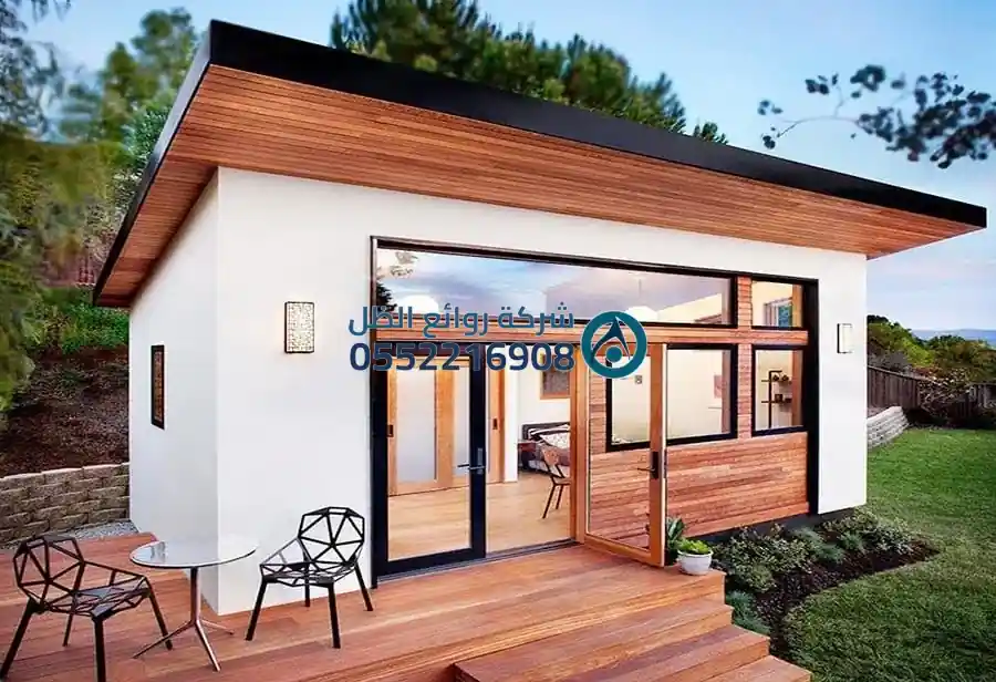 أنواع غرف مجالس جاهزة - غرف مجالس جاهزة ساندوتش بانل عازلة