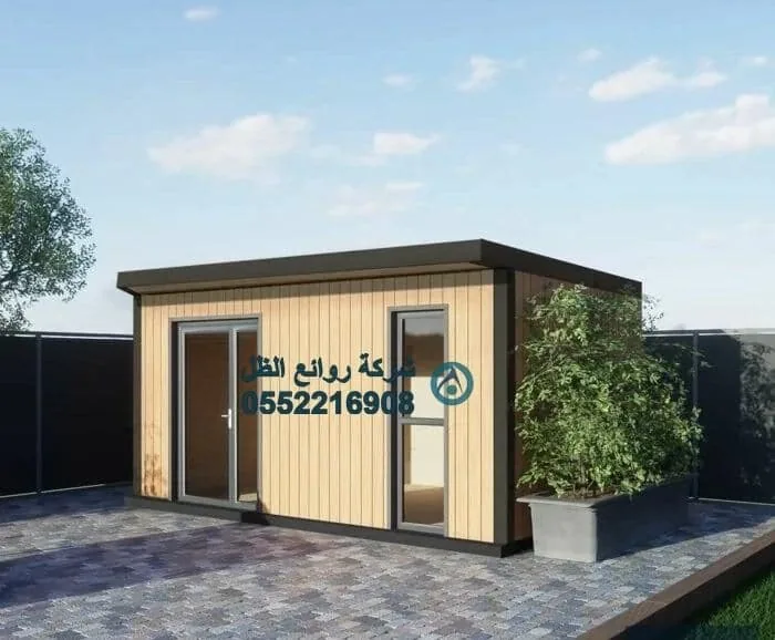 غرفة ساندوتش بانل داخلية سكنية بتشطيب كامل وجلسة