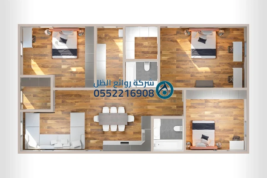 تصميم ملاحق خارجية عصرية بتفاصيل فخمة - تركيب ملاحق جاهزة خارجية 2026