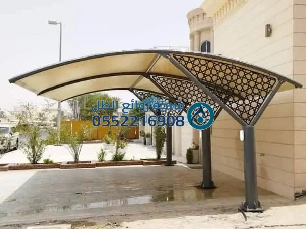 مشروع مظلات مجمع تجاري