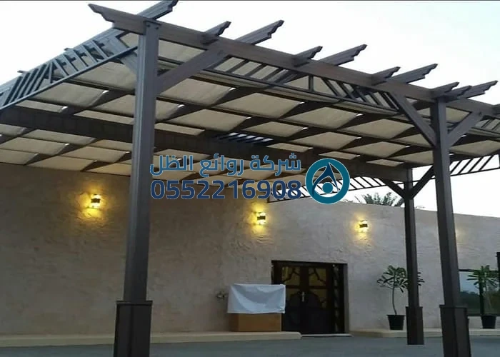 مظلات مسابح مقاومة للكلور