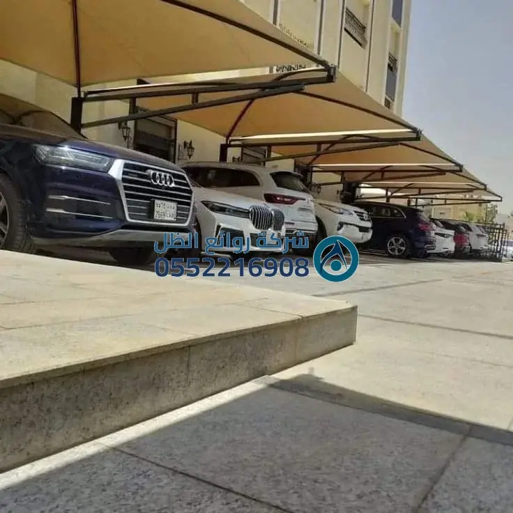 مشروع مظلات ملعب أطفال