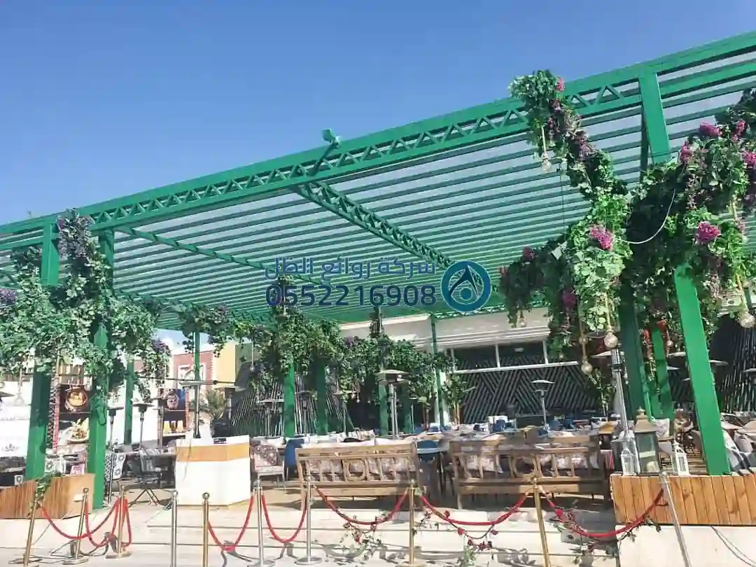 مجالس خارجية في الرياض بتصاميم عملية