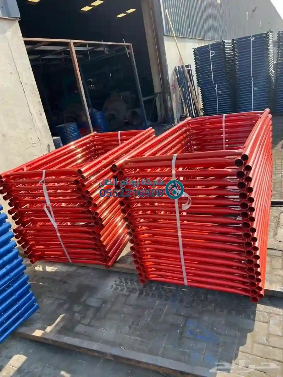 مشروع توريد سقالات لبرج سكني عالي